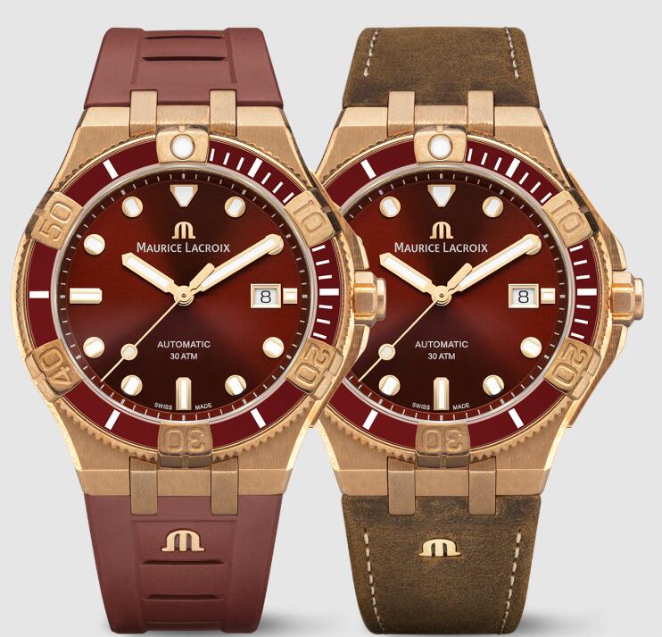 Review Best Maurice Lacroix AIKON VENTURER ASIA SPECIAL EDITION AI6058-BRZ6B-530-6 Replica watch